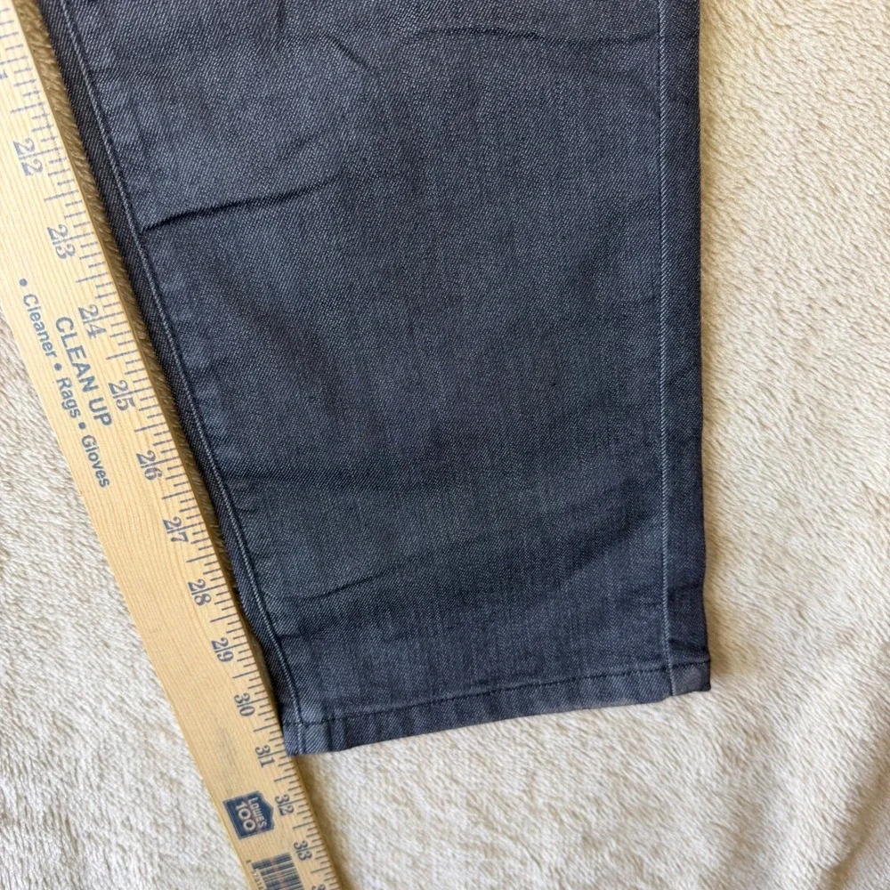 prAna Kayla High Rise Jean 12 Regular Dark Grey Denim Solid 1968371 NWT